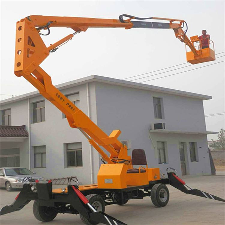 16米拖車(chē)折臂式升降平臺(tái)